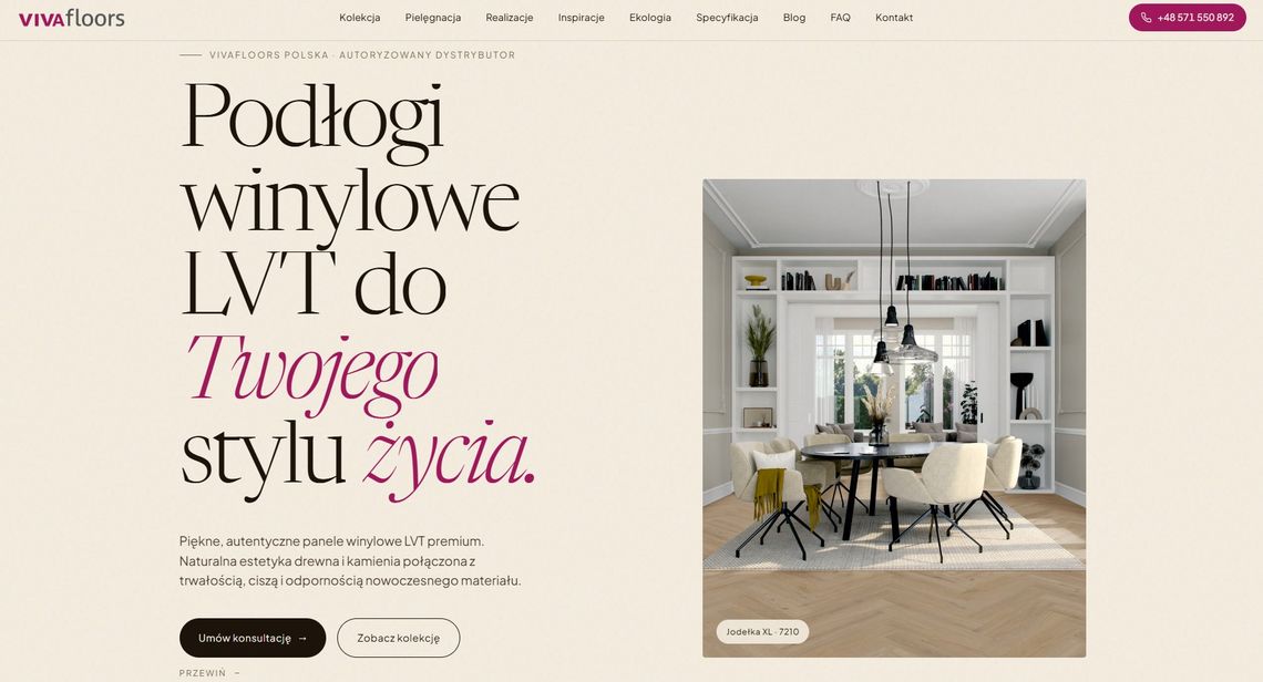 Vivafloors Polska - podłogi winylowe