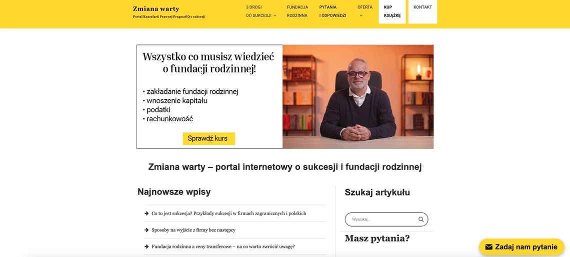 Zmianawarty.pl