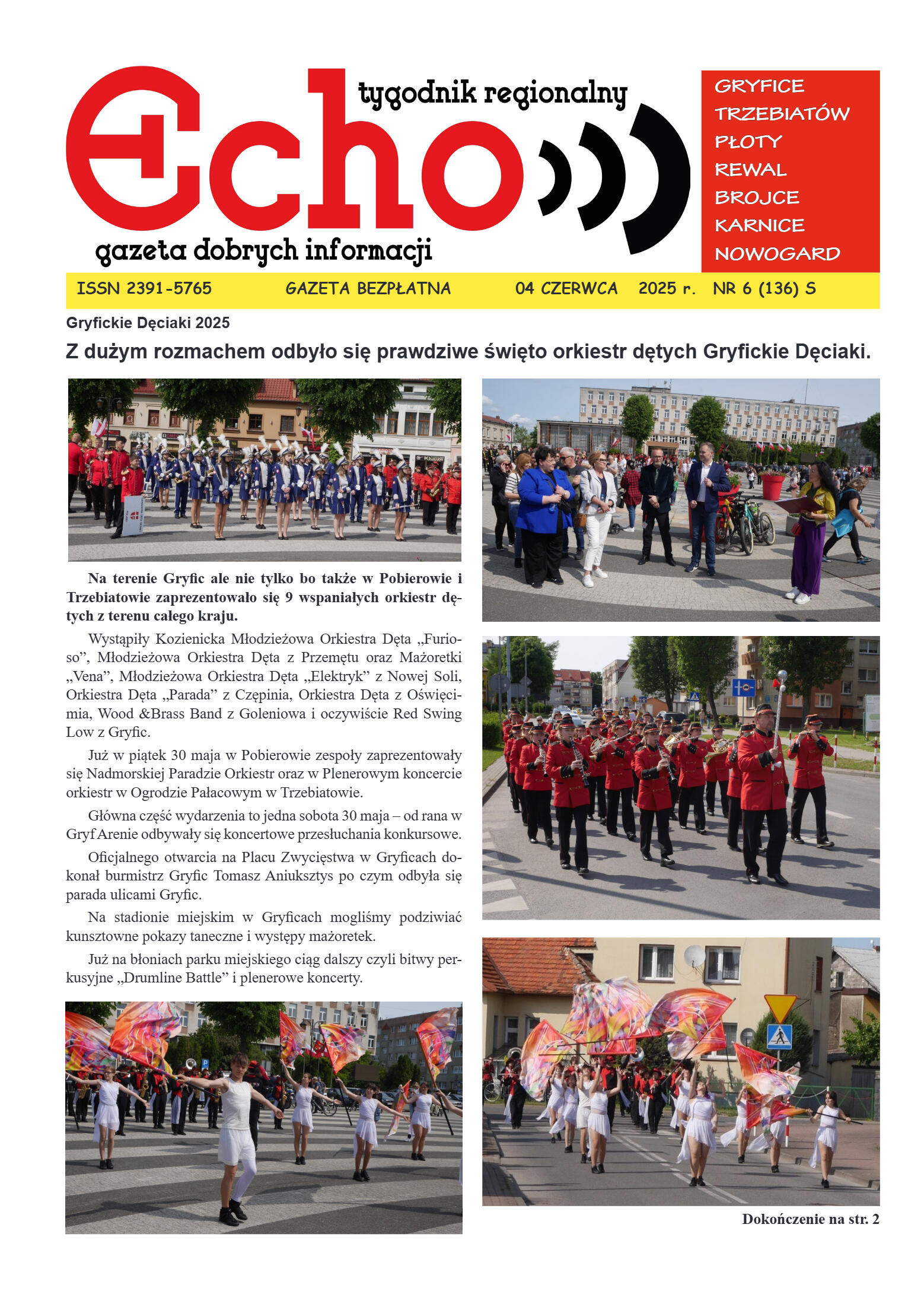 ECHOTYGONIK nr 6/2025 - strona 1