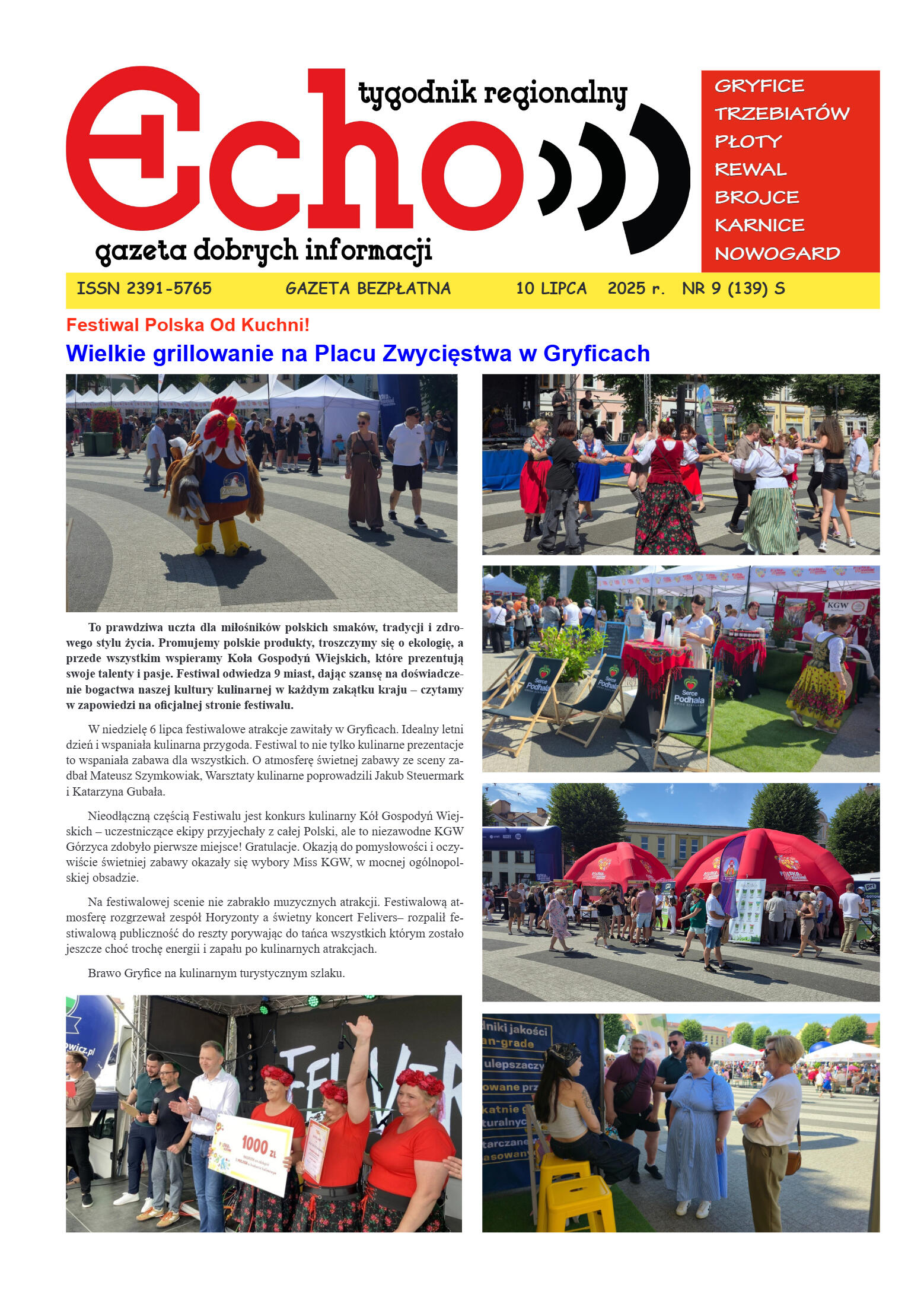 ECHOTYGONIK nr 9/2025 - strona 1