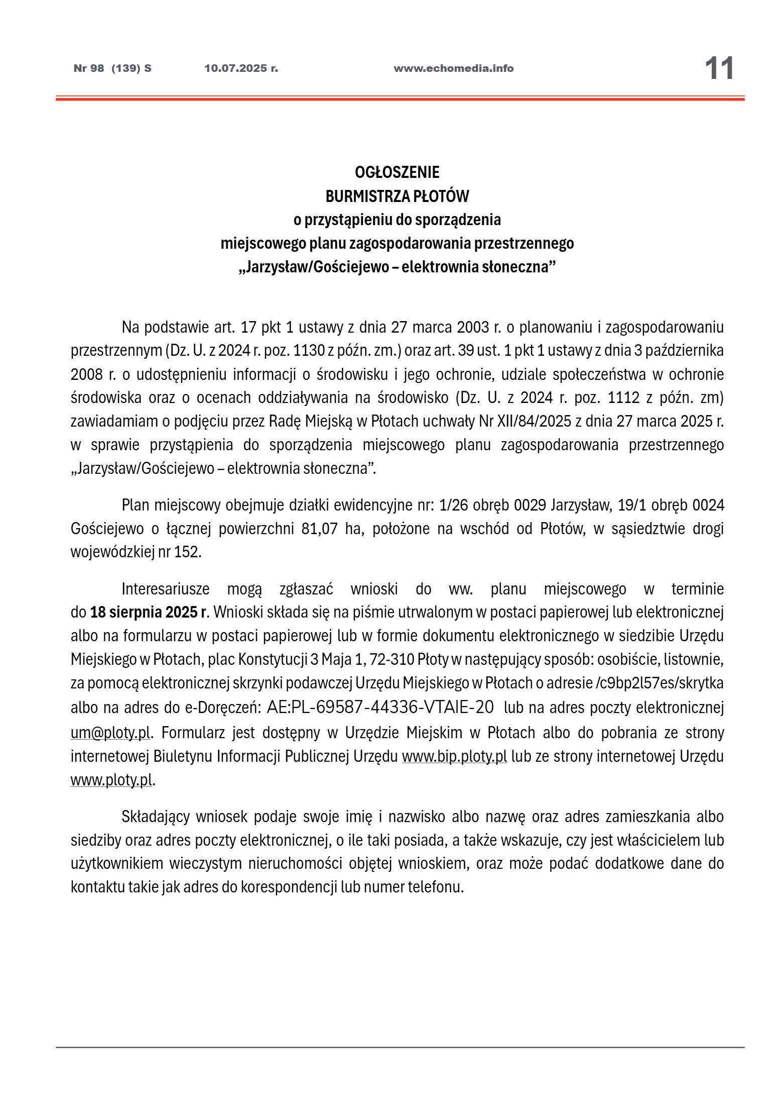 ECHOTYGONIK nr 9/2025 - strona 11