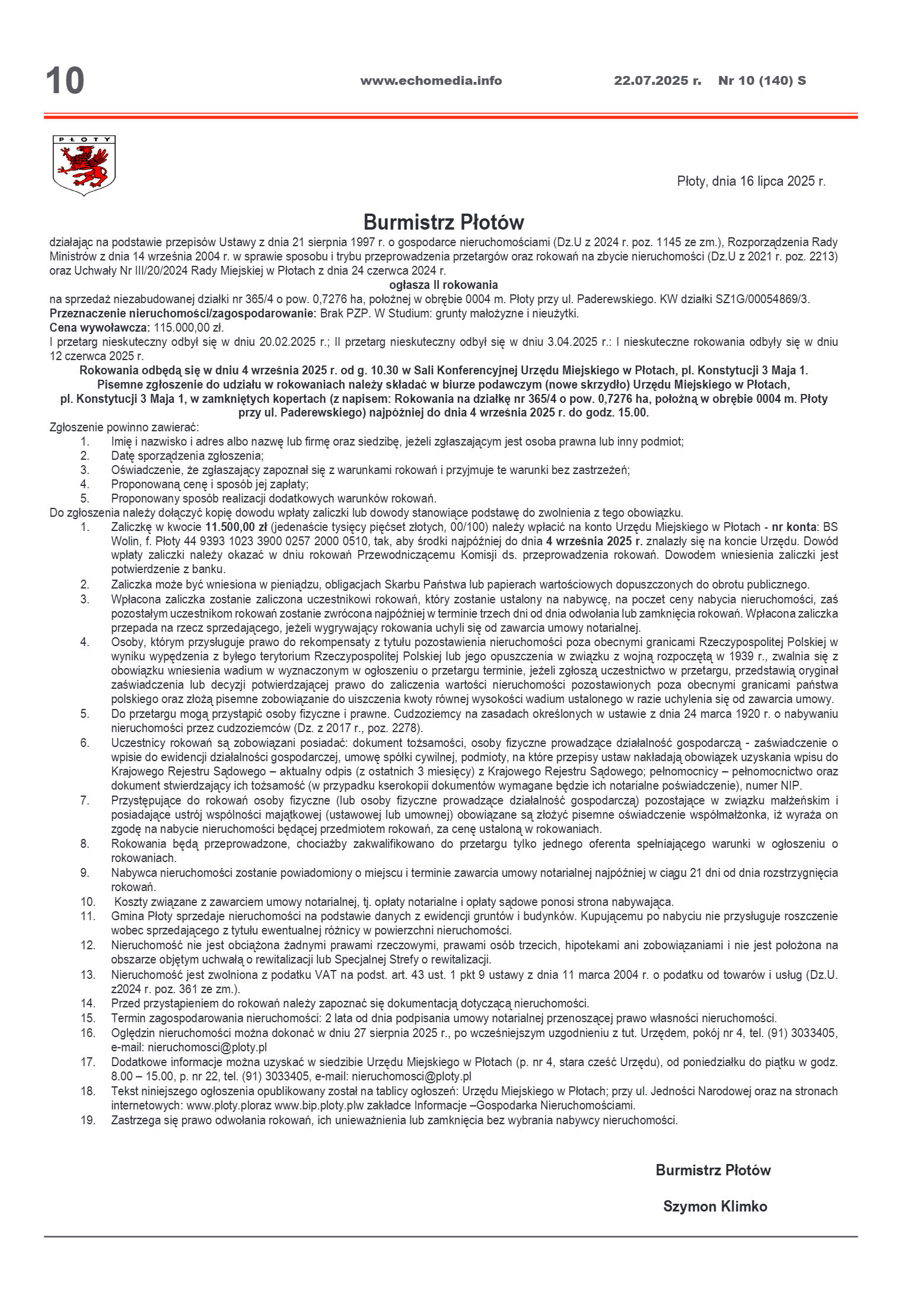 ECHOTYGODNIK 10/2025 - strona 10