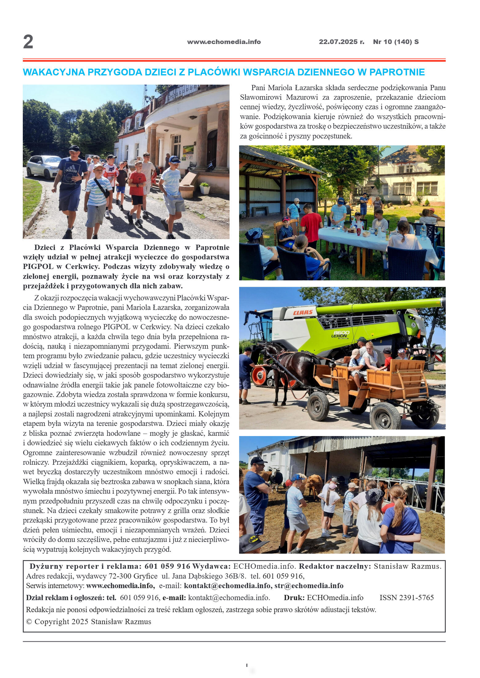 ECHOTYGODNIK 10/2025 - strona 2