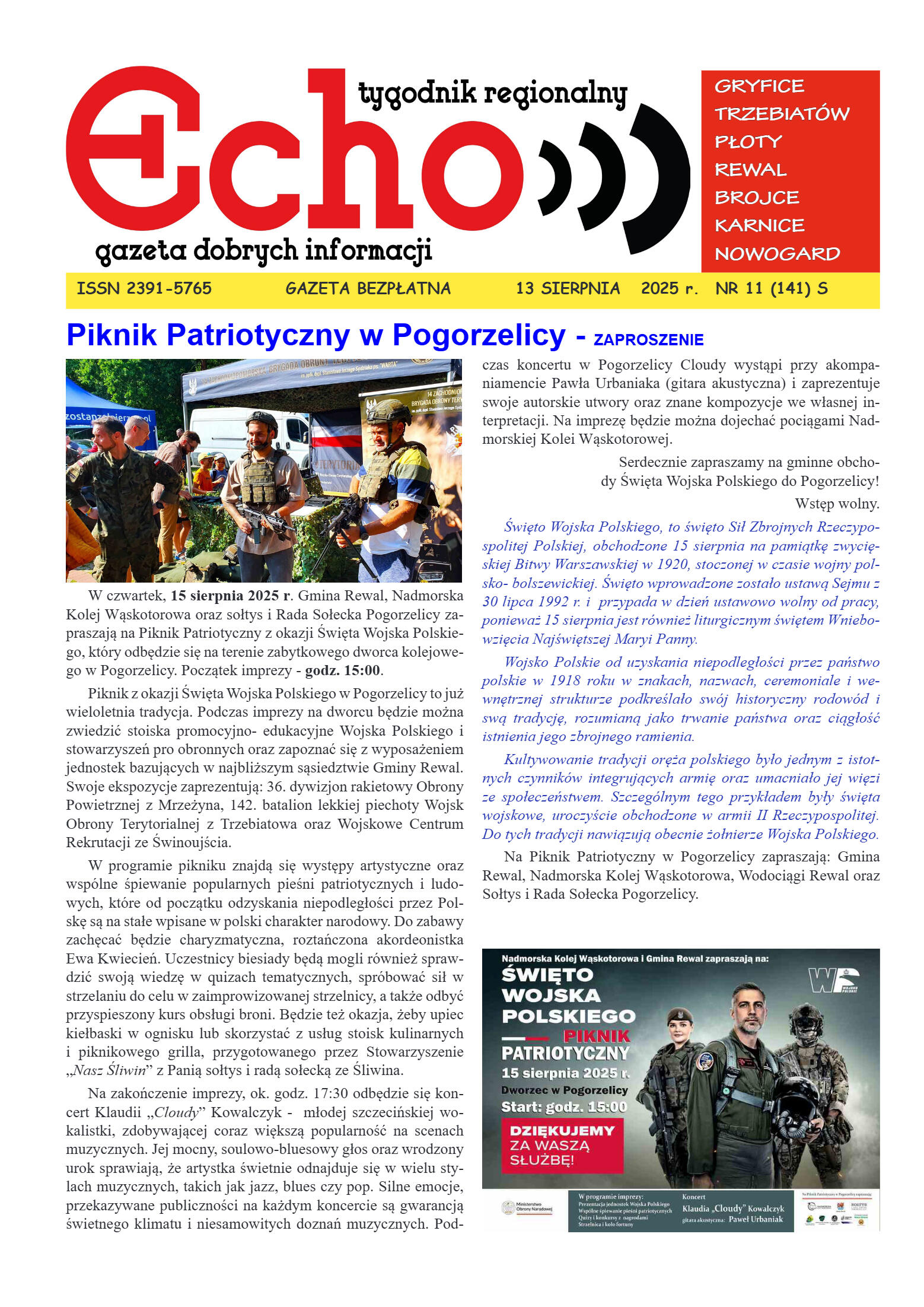 ECHOTYGODNIK 11/2025 - strona 1