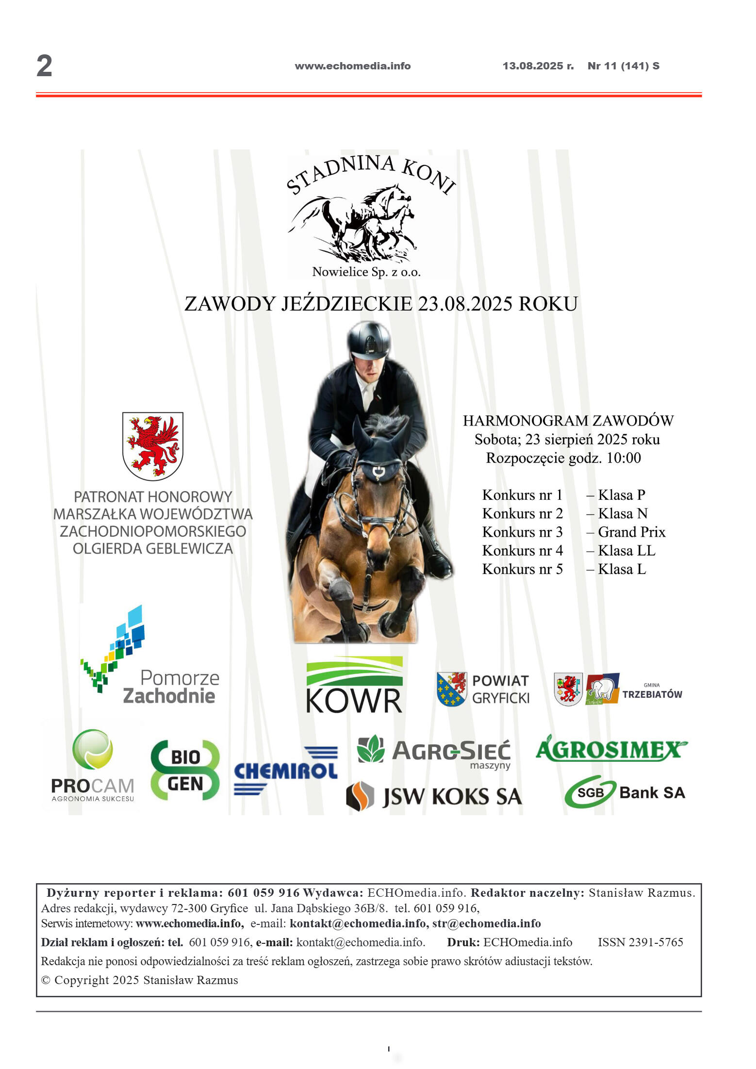 ECHOTYGODNIK 11/2025 - strona 2