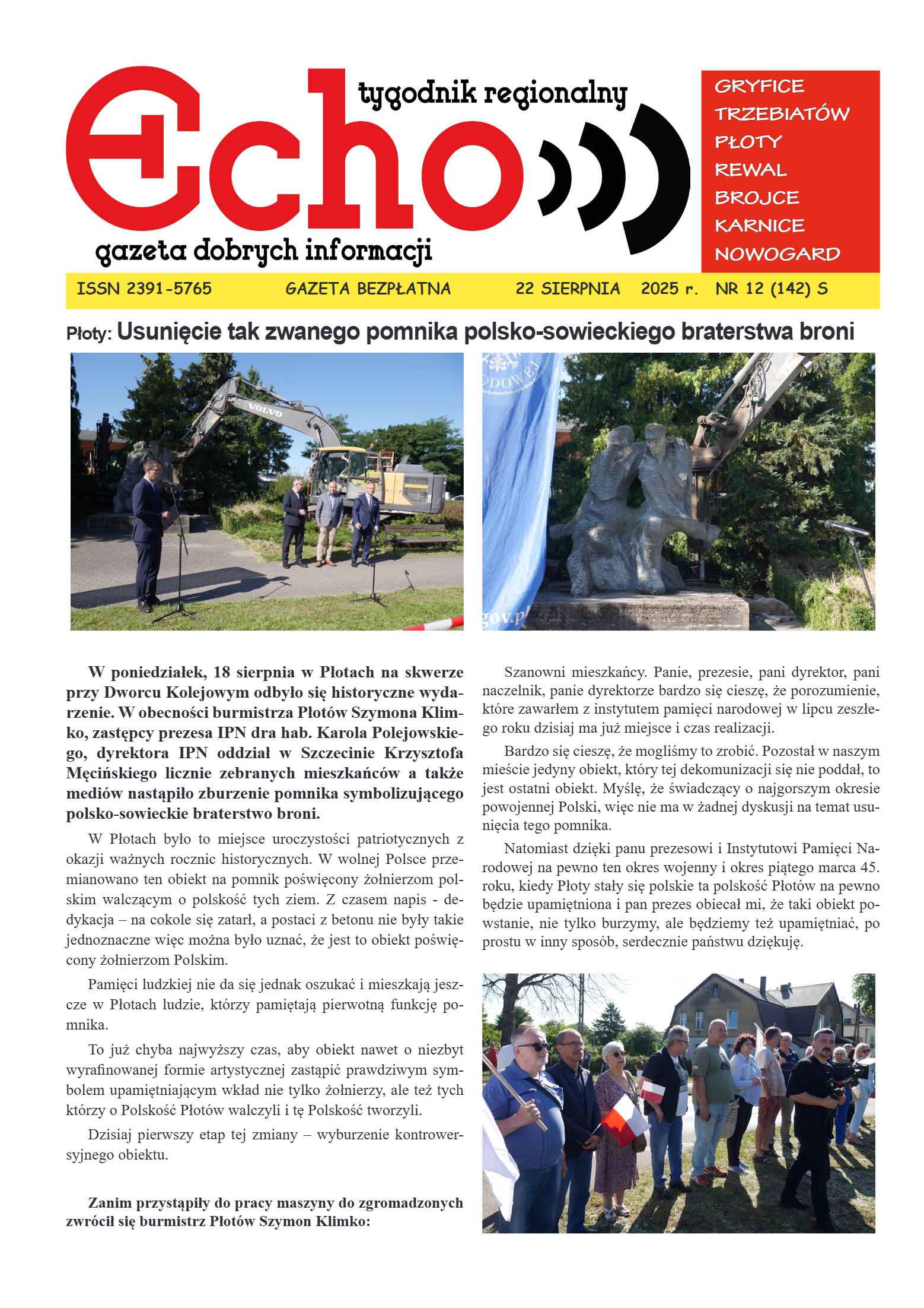 ECHOTYGODNIK 12/2025 - strona 1