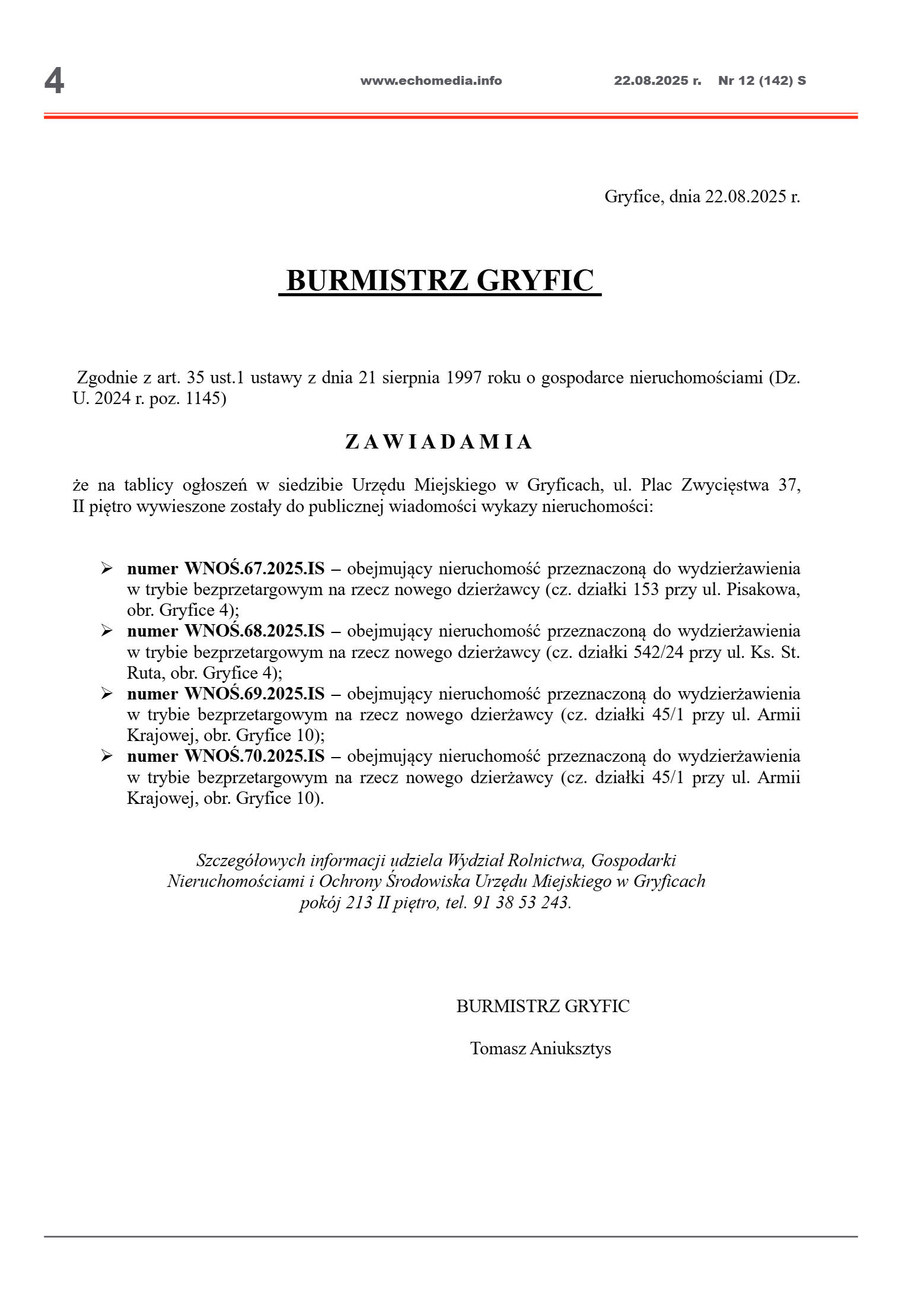 ECHOTYGODNIK 12/2025 - strona 4