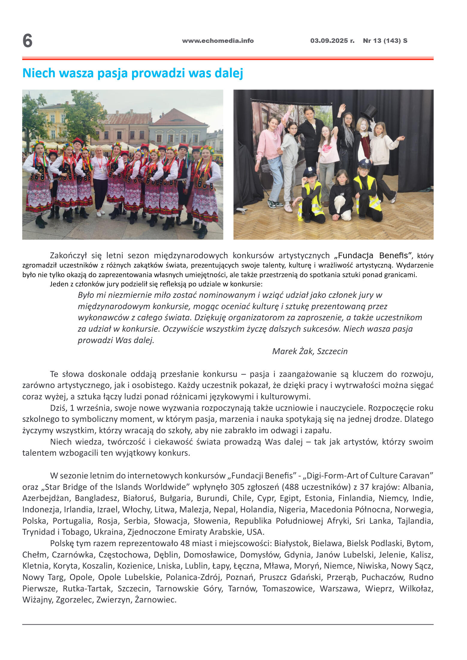 ECHOTYGODNIK 13/2025 - strona 6