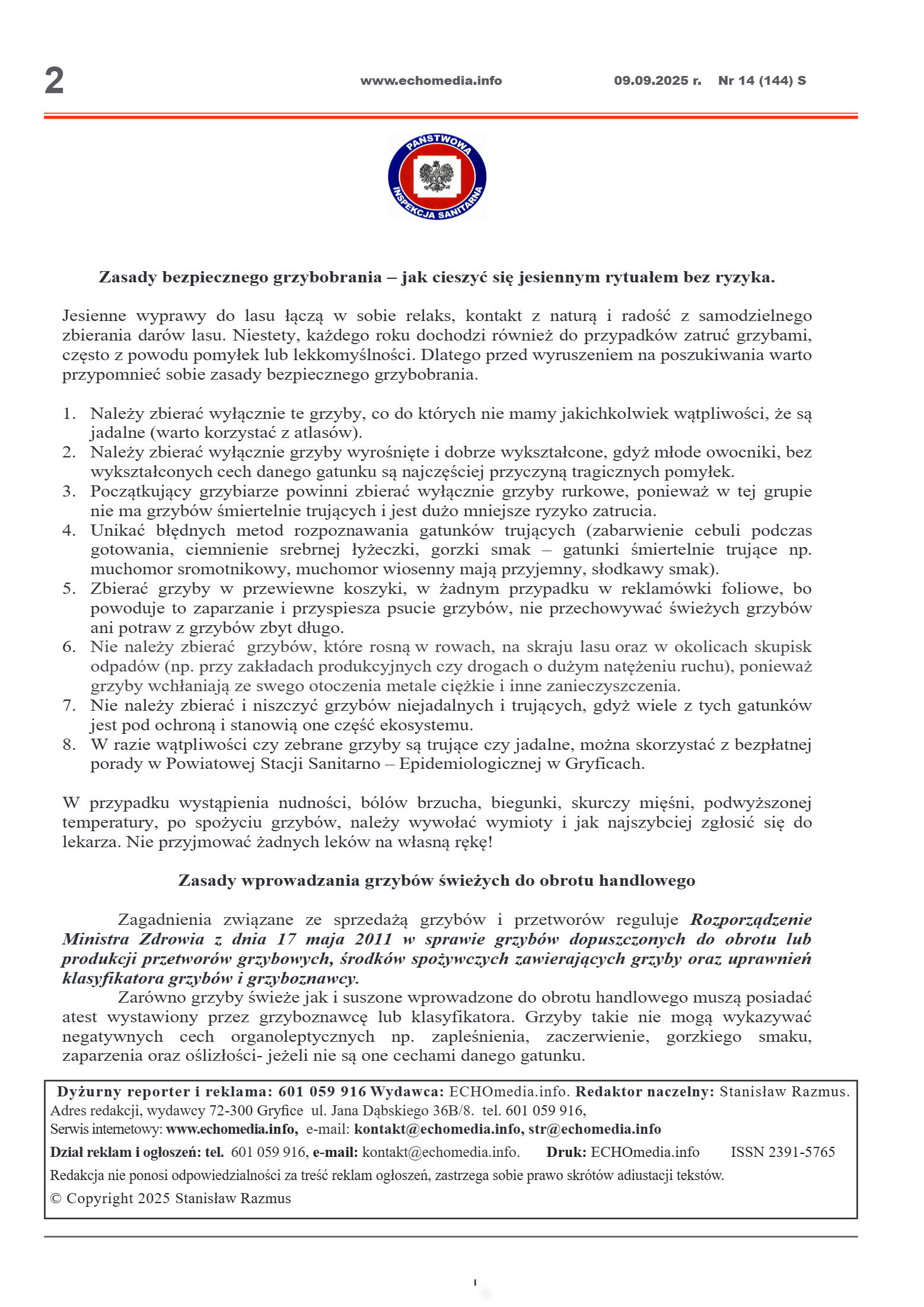 ECHOTYGODNIK 14/2025 - strona 2