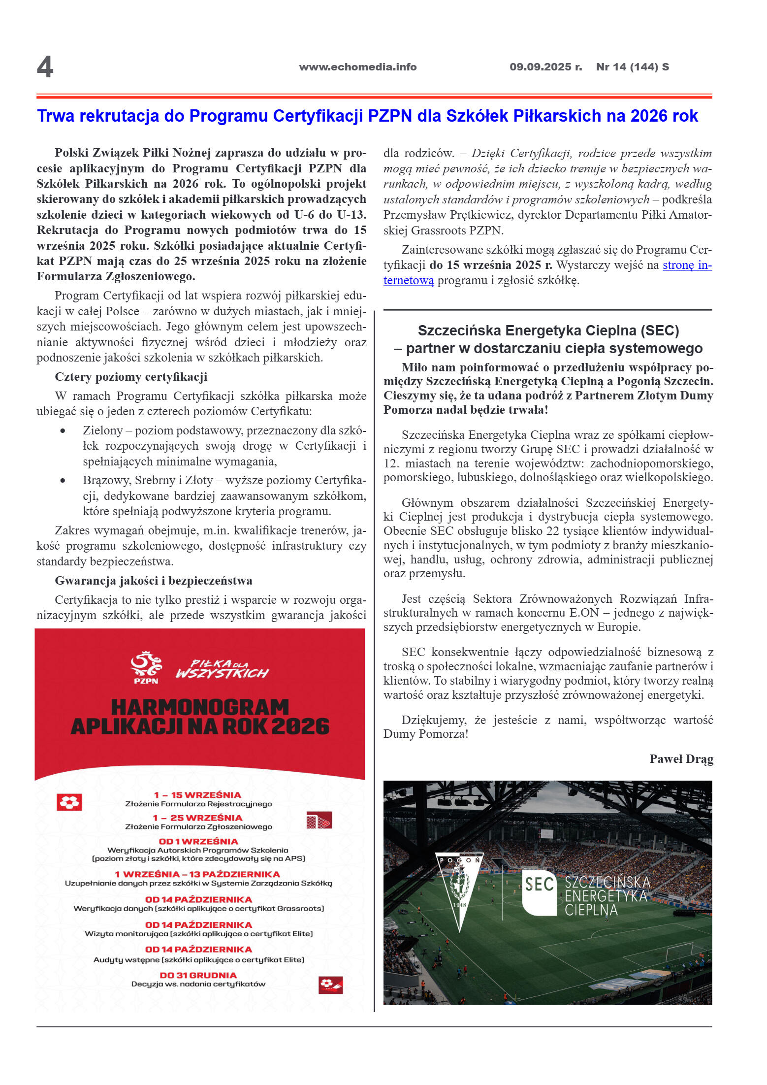 ECHOTYGODNIK 14/2025 - strona 4