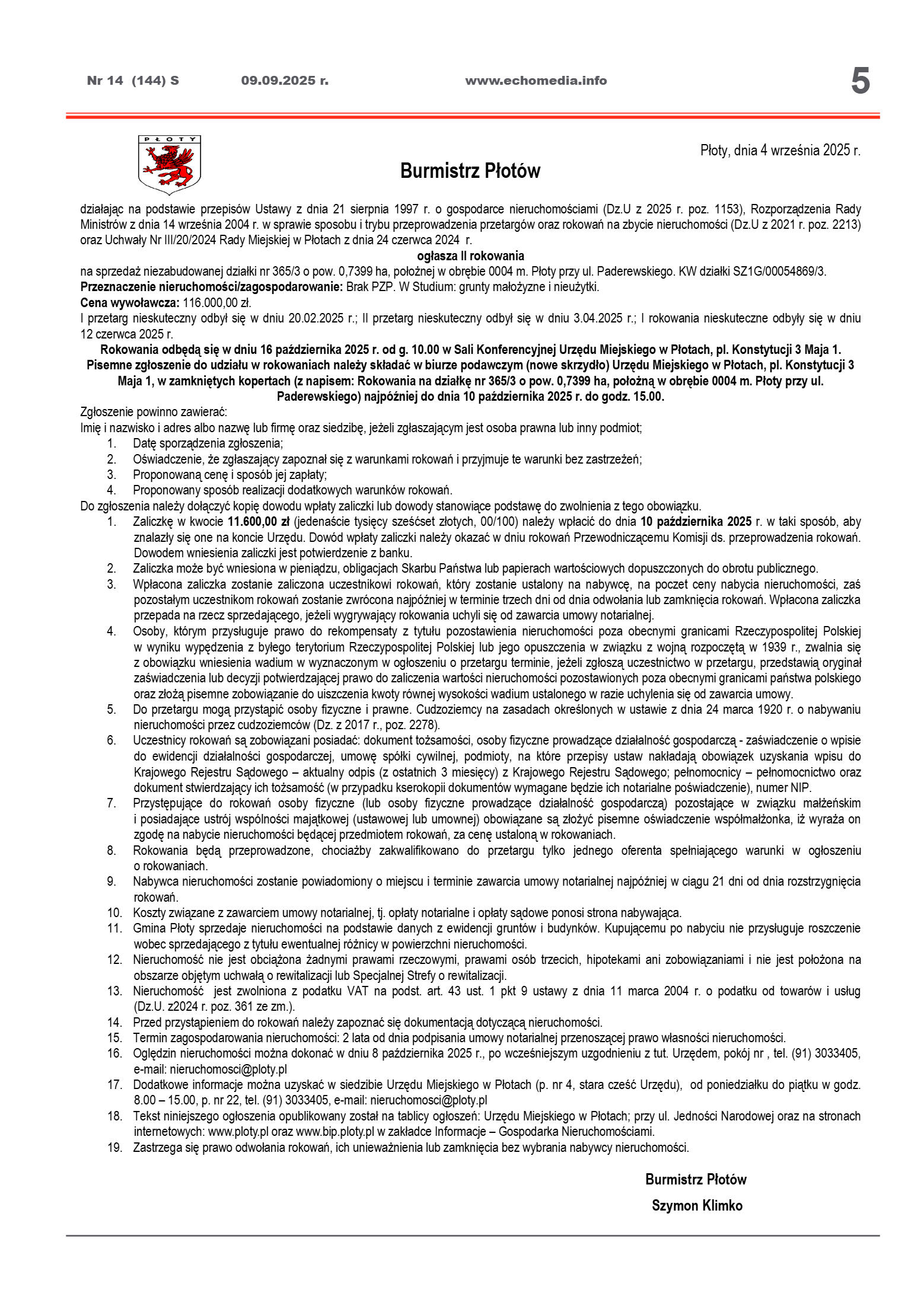 ECHOTYGODNIK 14/2025 - strona 5