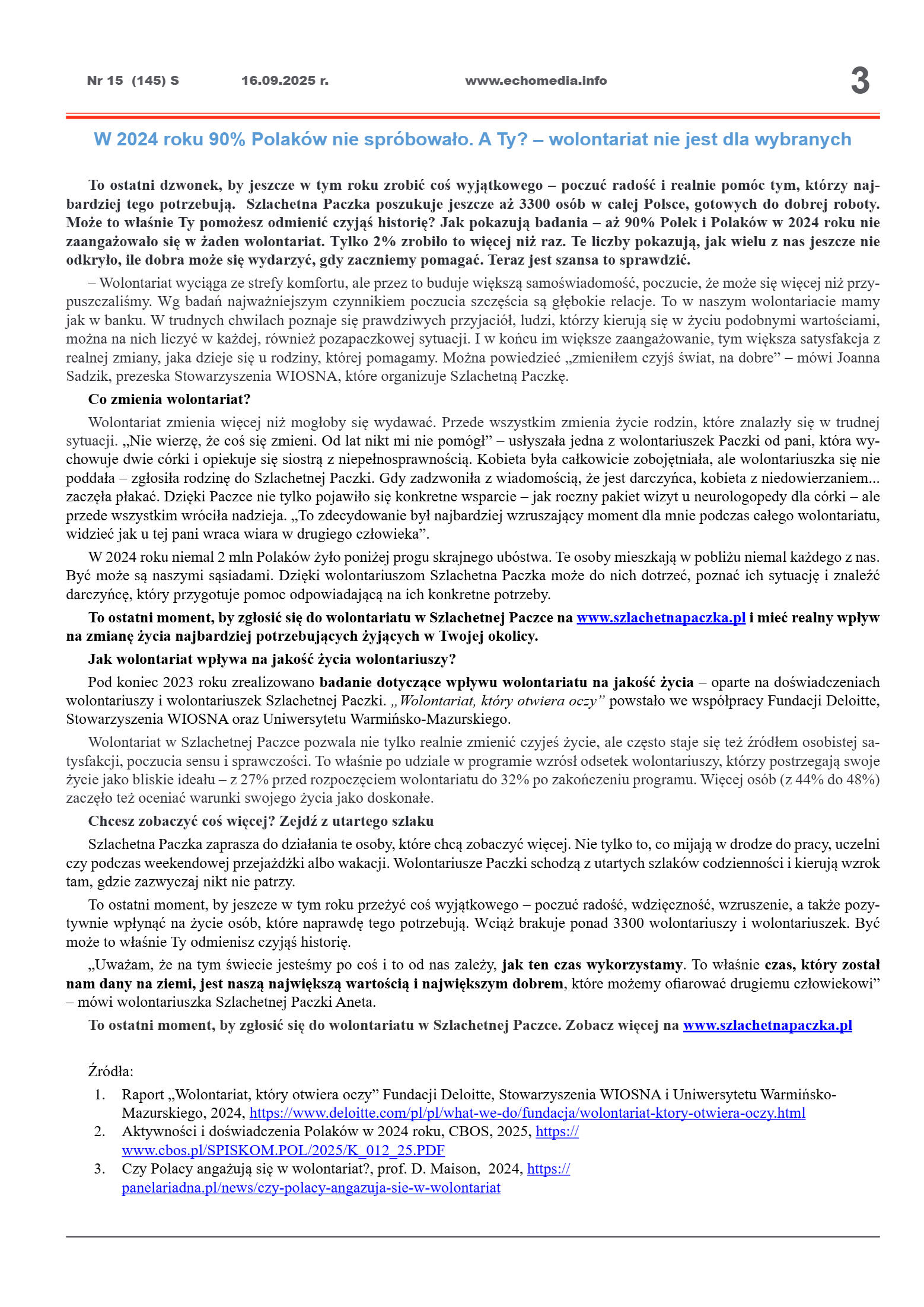 ECHOTYGODNIK 15/2025 - strona 3