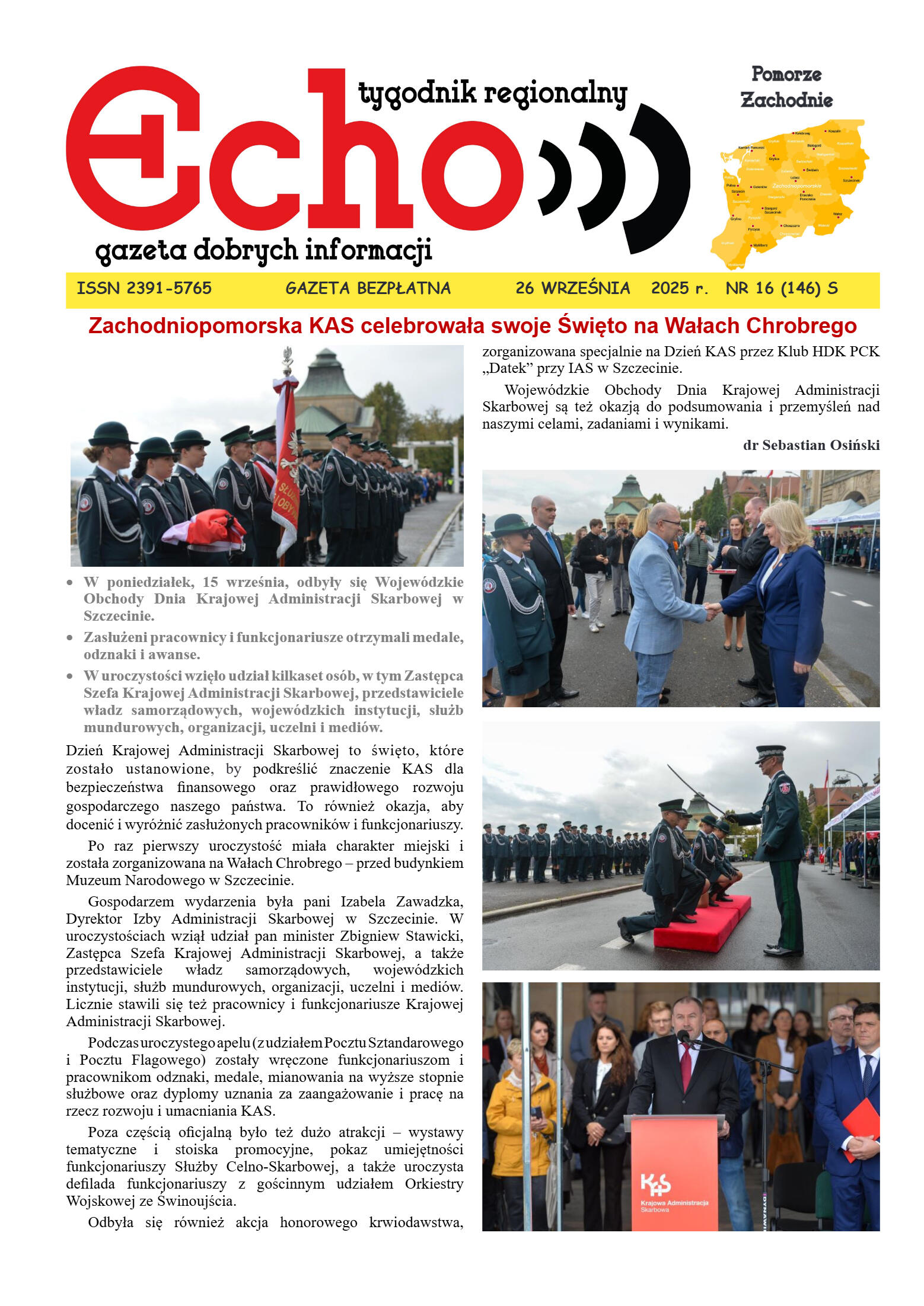 ECHOTYGODNIK 16/2025 - strona 1