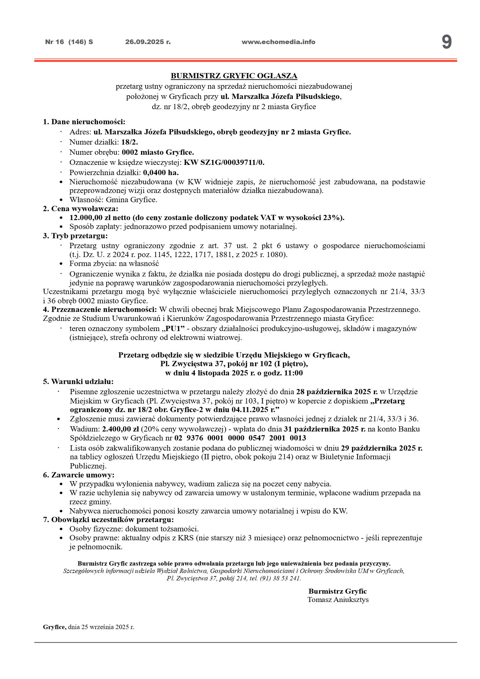 ECHOTYGODNIK 16/2025 - strona 9