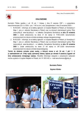 ECHOTYGODNIK 16/2025 - strona 5