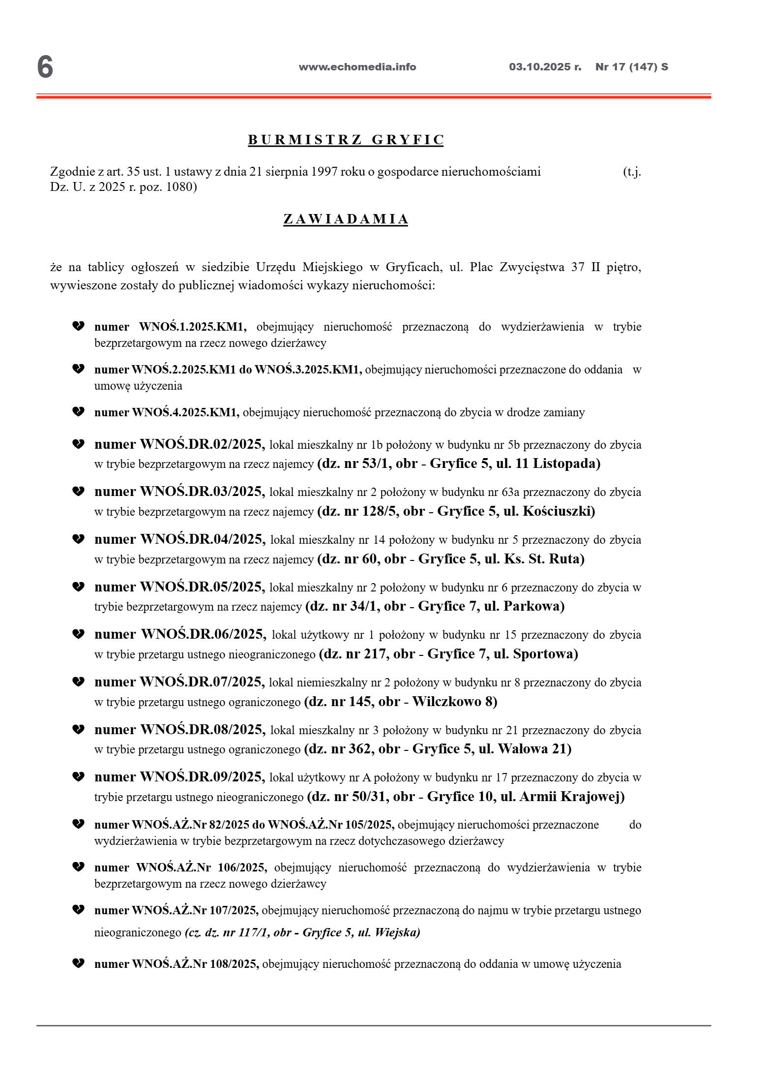 ECHOTYGODNIK 17/2025 - strona 6