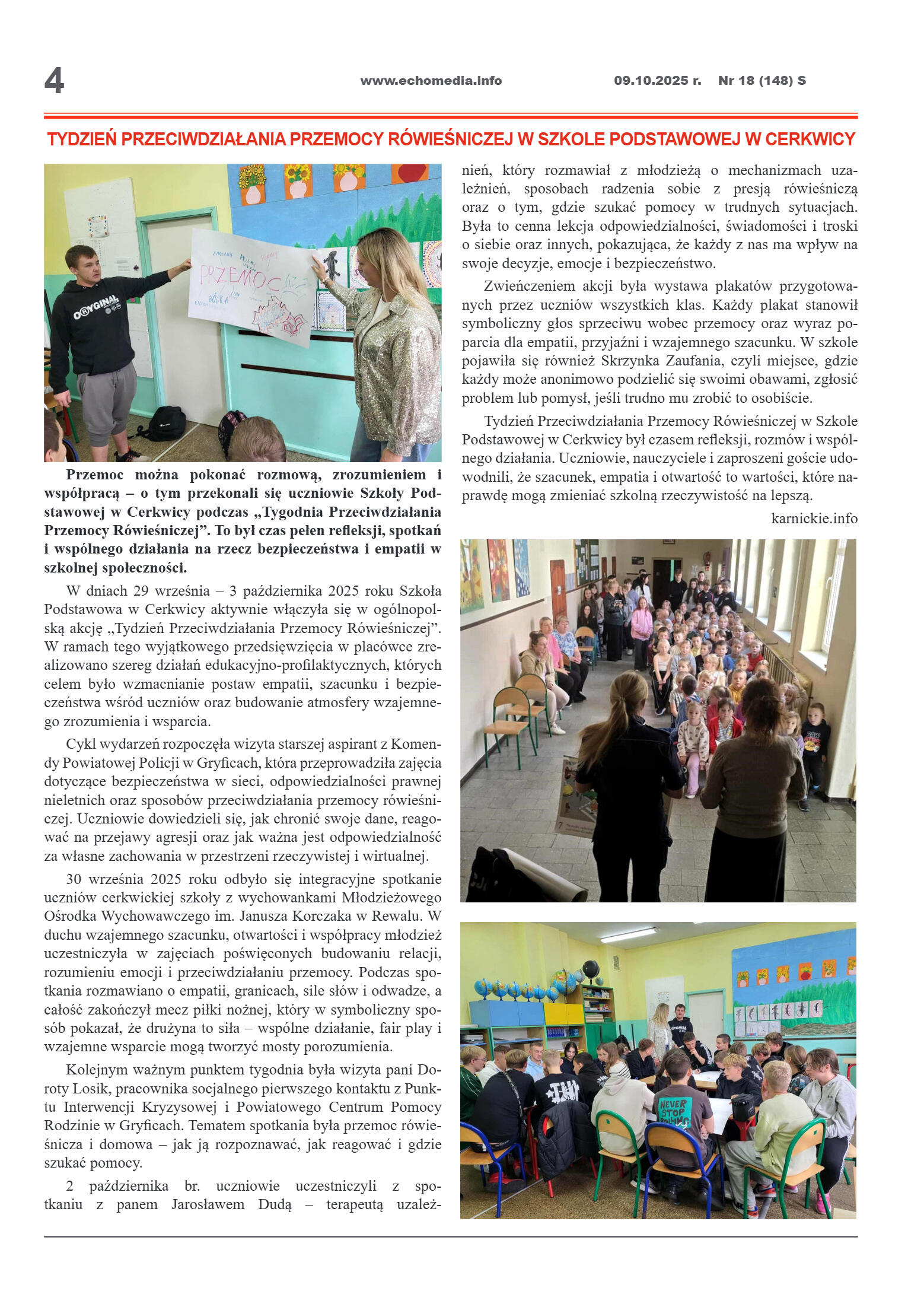 ECHOTYGODNIK 18/2025 - strona 4