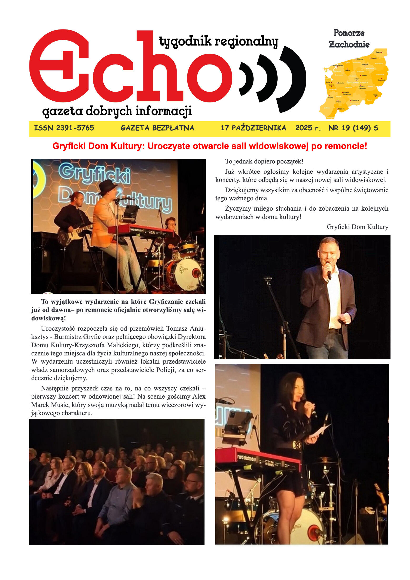 ECHOTYGODNIK 19/2025 - strona 1