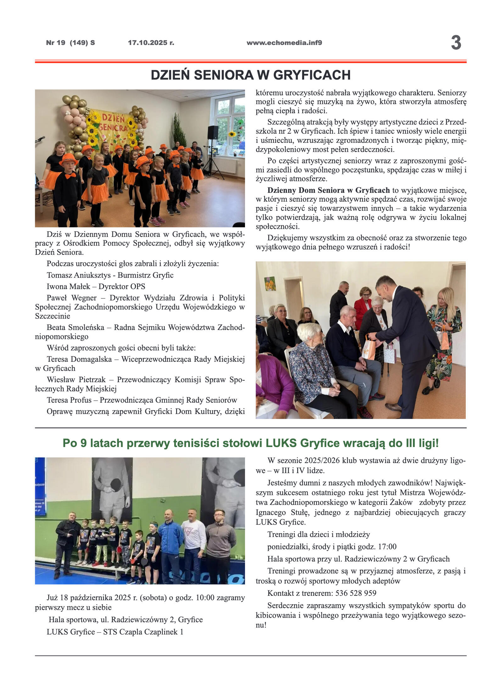 ECHOTYGODNIK 19/2025 - strona 3