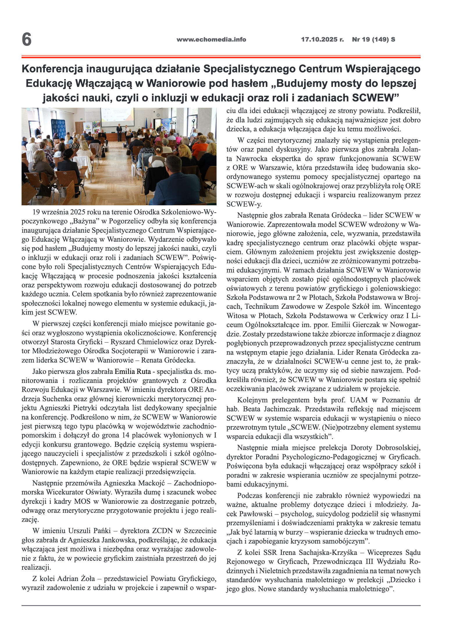 ECHOTYGODNIK 19/2025 - strona 6