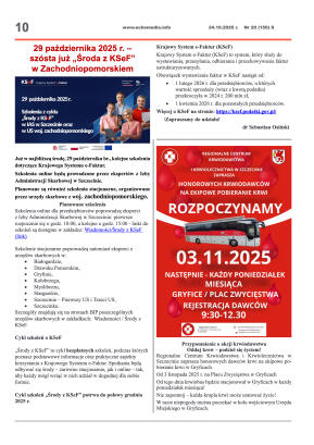 ECHOTYGODNIK 20/2025 - strona 10