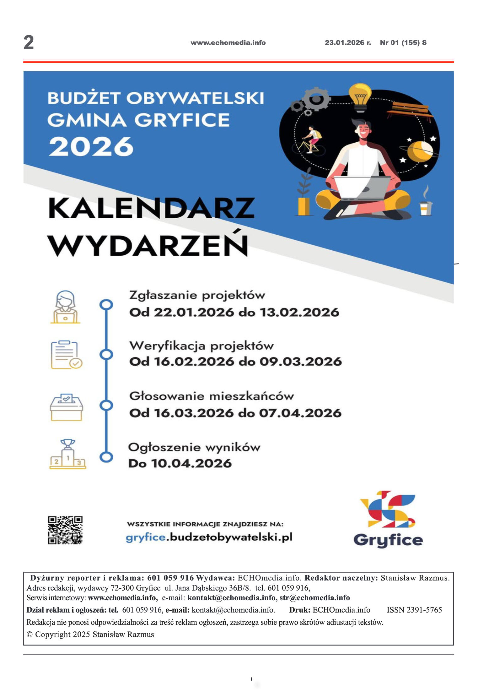 ECHOTYGODNIK 01/2026 - strona 2