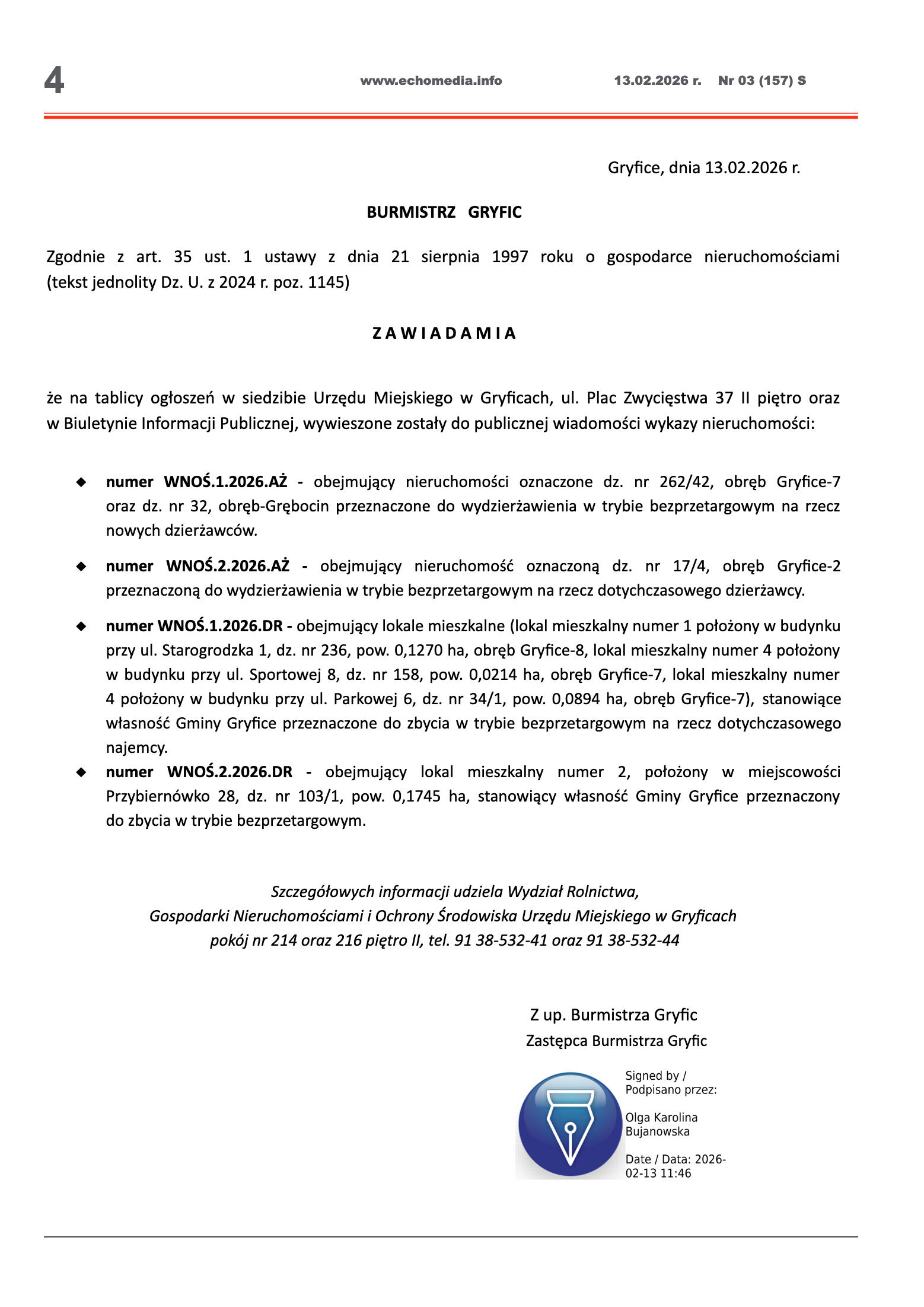 ECHOTYGODNIK 03/2026 - strona 4