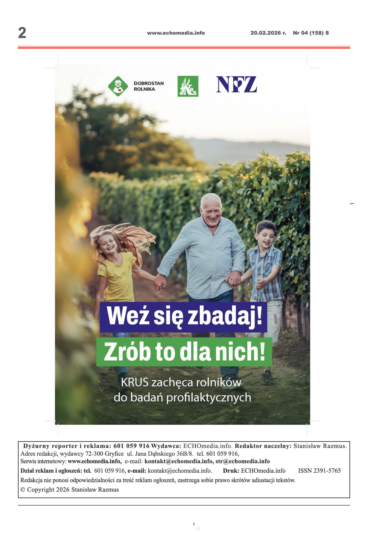 ECHOTYGODNIK 04/2026 - strona 2