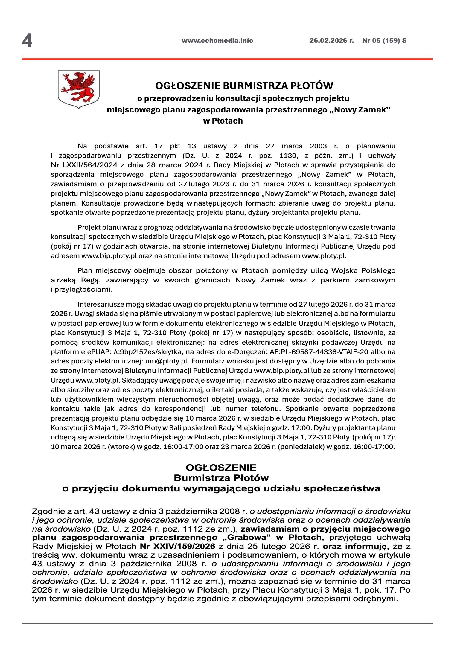 ECHOTYGODNIK 05/2026 - strona 4