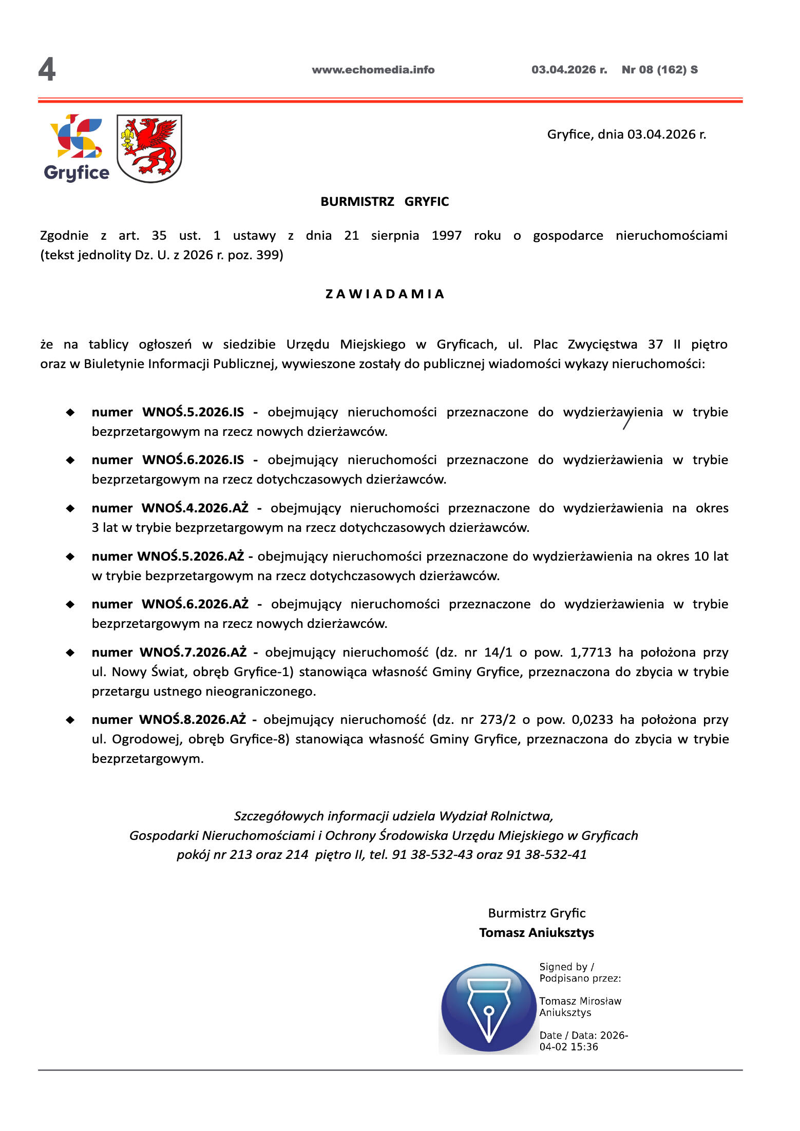 ECHOTYGODNIK 08/2026 - strona 4