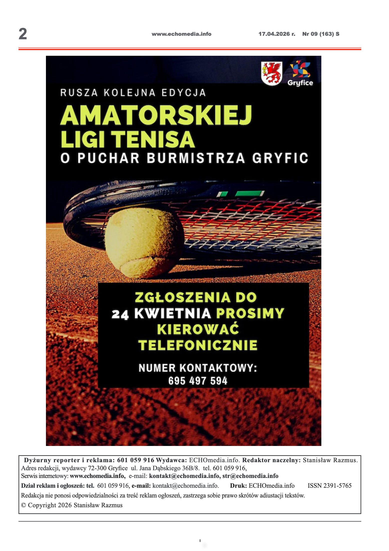 ECHOTYGODNIK 09/2026 - strona 2