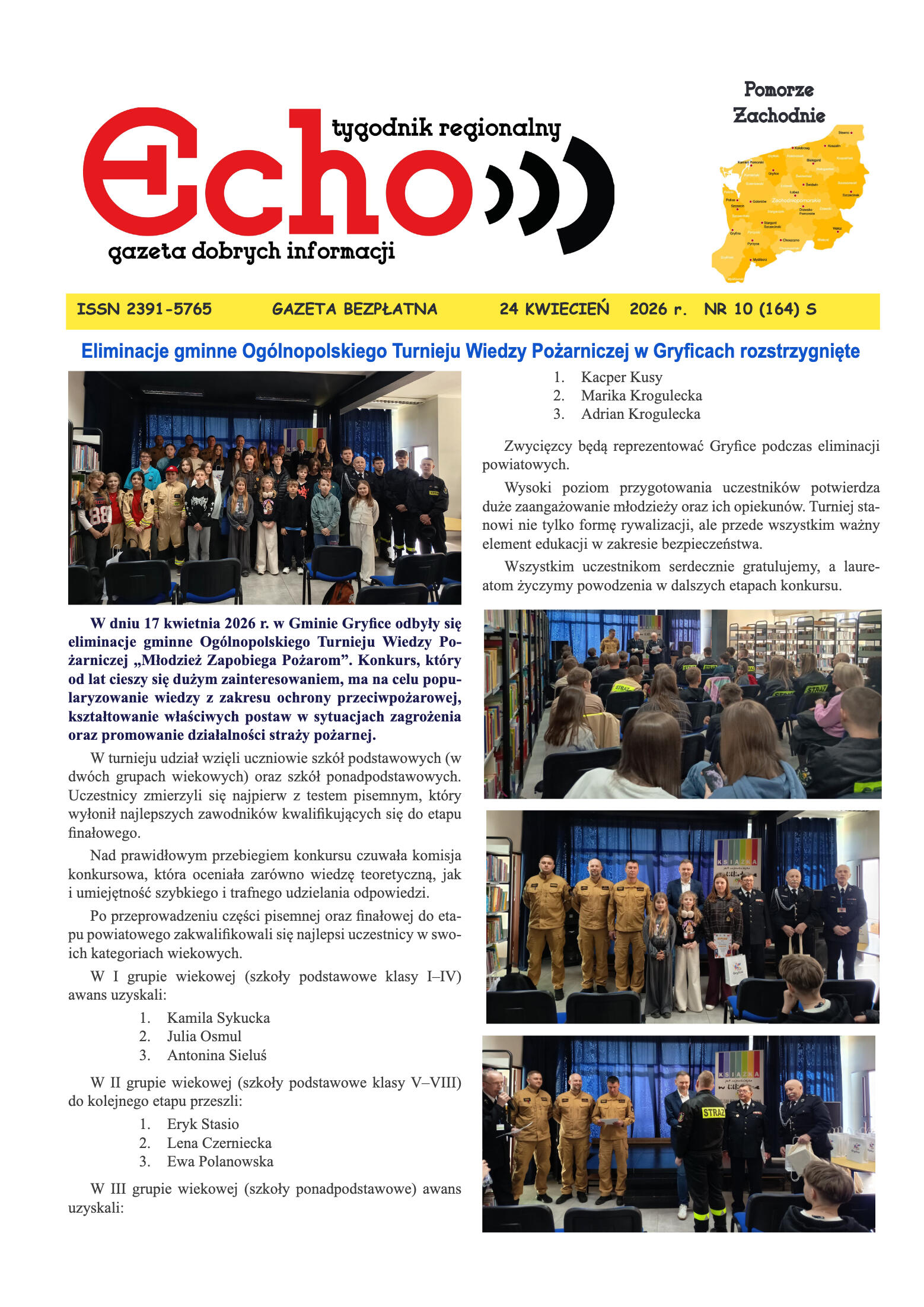 ECHOTYGODNIK 10/2026 - strona 1