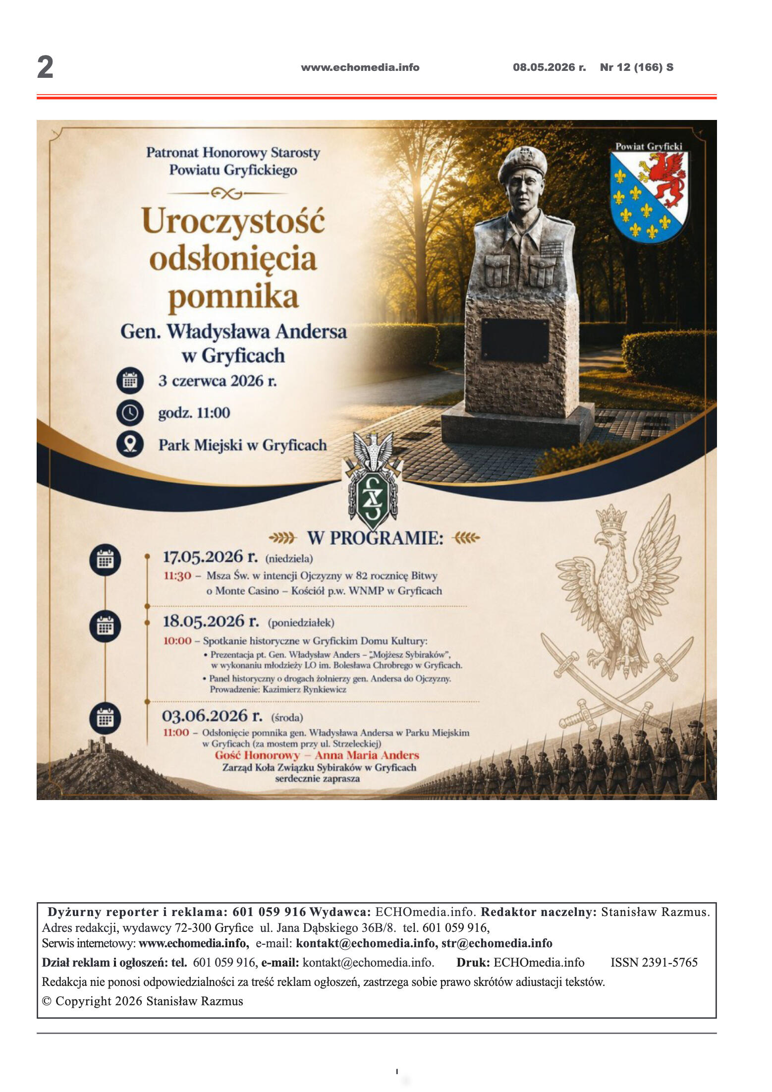 ECHOTYGODNIK 12/2026 - strona 2