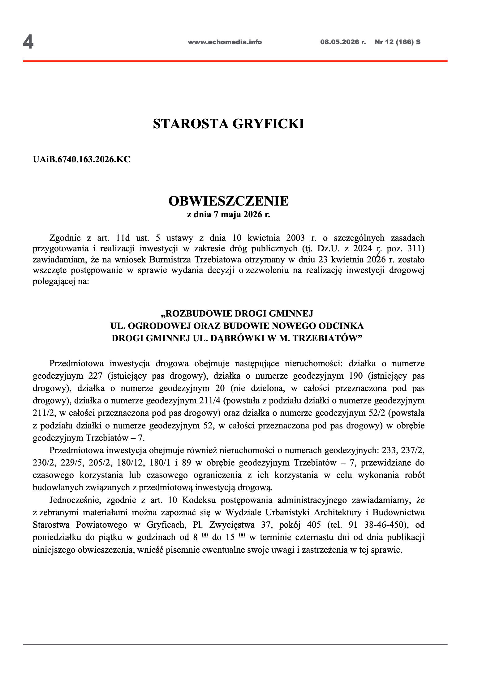 ECHOTYGODNIK 12/2026 - strona 4