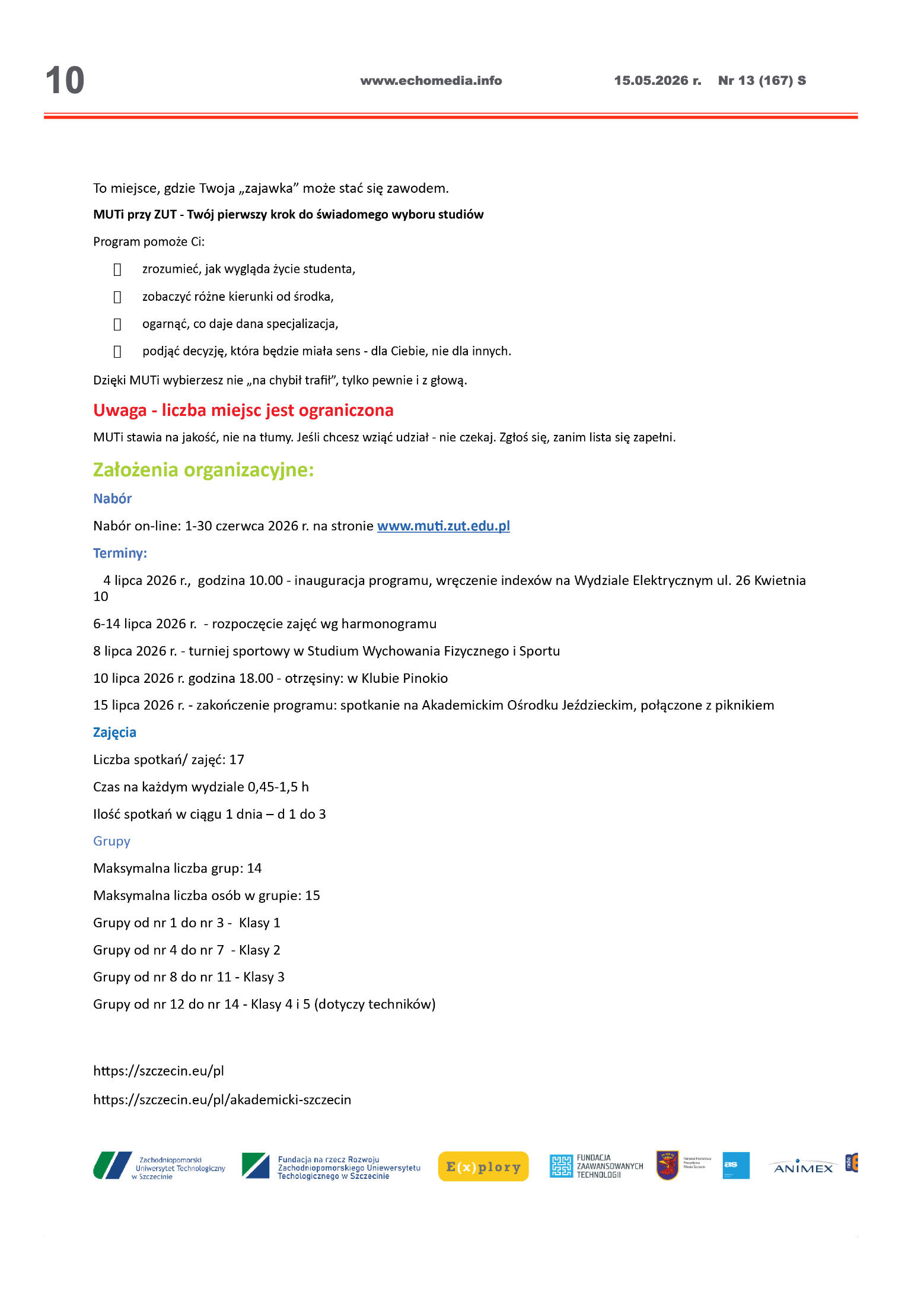 ECHOTYGODNIK 13/2026 - strona 10