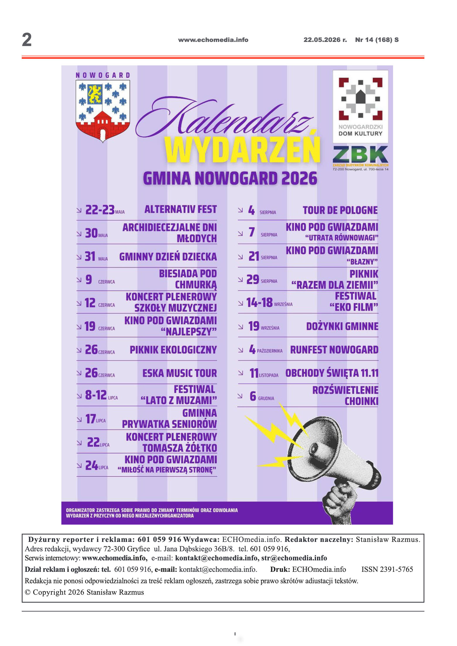ECHOTYGODNIK 14/2026 - strona 2
