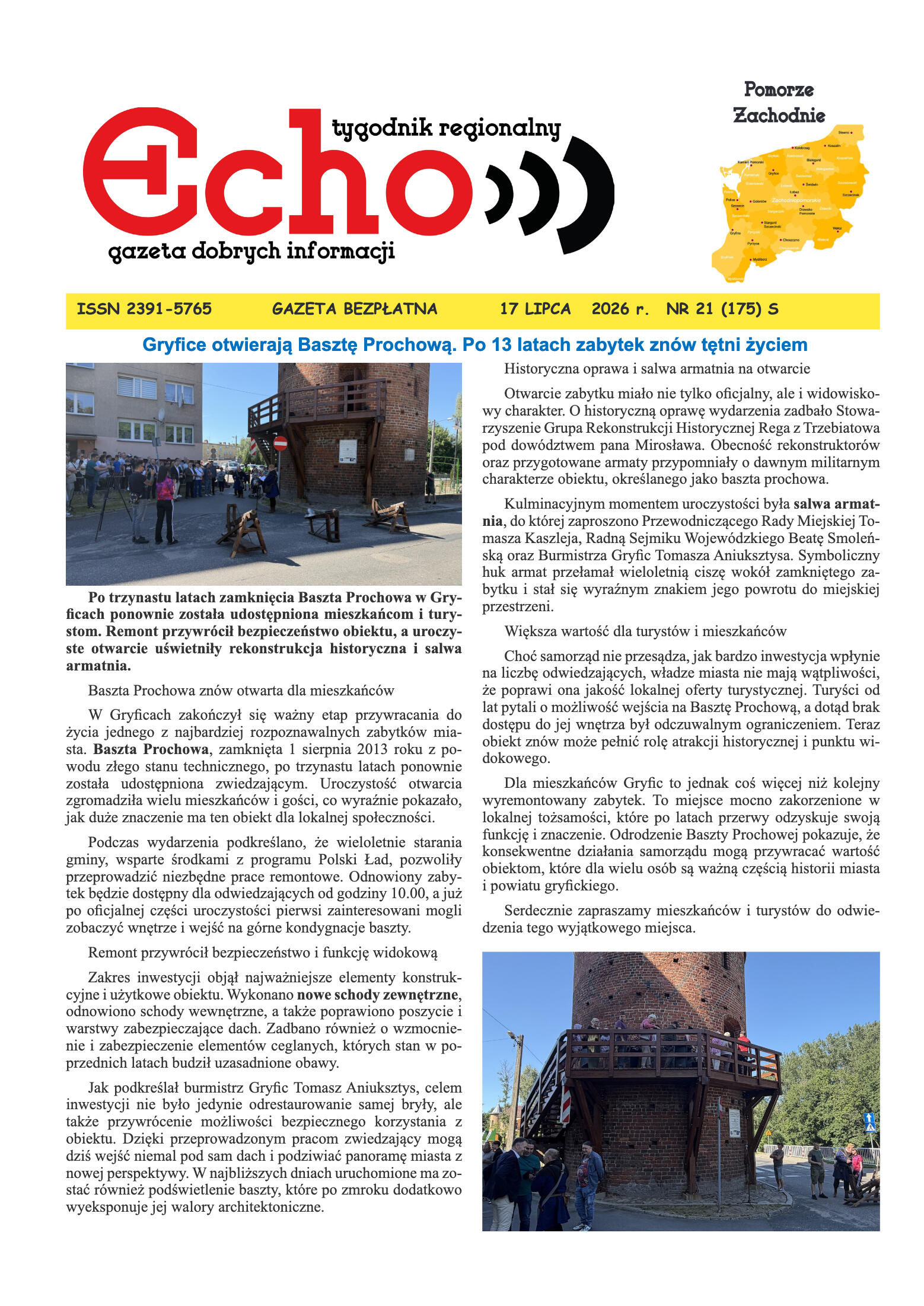 ECHOTYGODNIK 21/2026 - strona 1