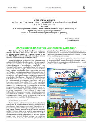 ECHOTYGODNIK 21/2026 - strona 5