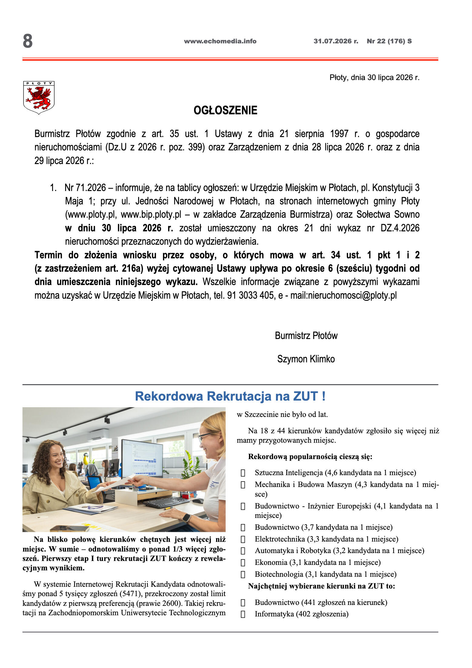 ECHOTYGODNIK 22/2026 - strona 8