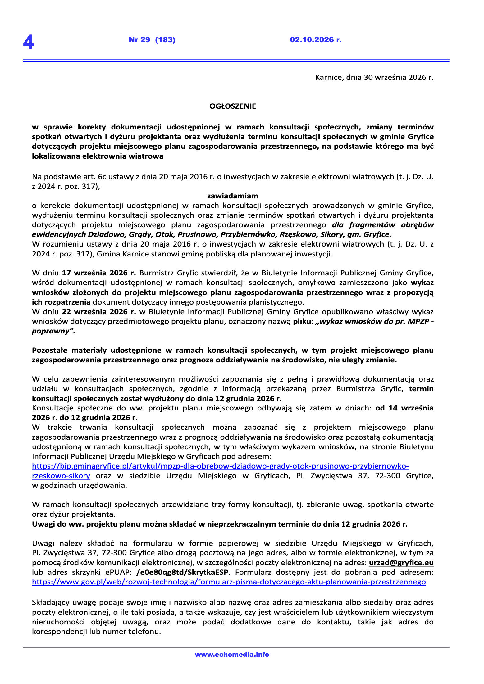 ECHOTYGODNIK 29/2026 - strona 4